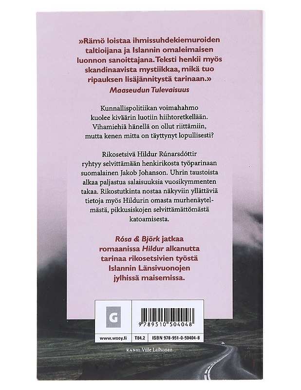 Rósa & Björk - Satu Rämö - Jännitys ja dekkarit - 10105549944 - 1