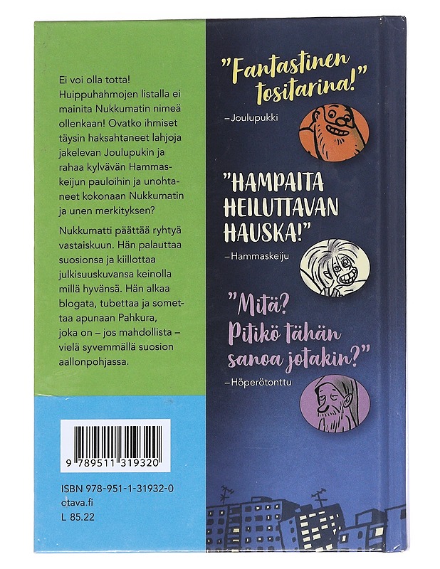 Nukkumatin vastaisku - Saarivirta, Leila - Lastenkirjat - 10105549959 - 1