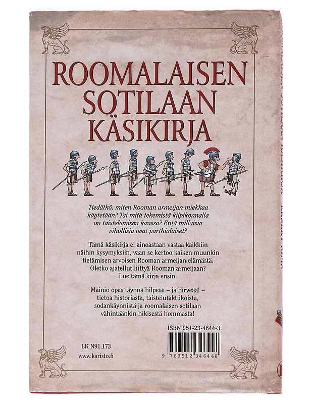 Roomalaisen sotilaan käsikirja - Sims, Lesley - Tietokirjat ja oppaat - 10105549983 - 1
