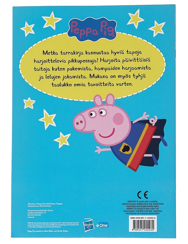 Hyvin tehty, Pipsa! - Virtanen, Heli Anneli - Lastenkirjat - 10105550024 - 1