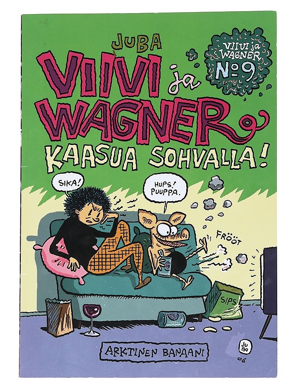 Kaasua sohvalla! - Juba - Lastenkirjat - 10105550029 - 0