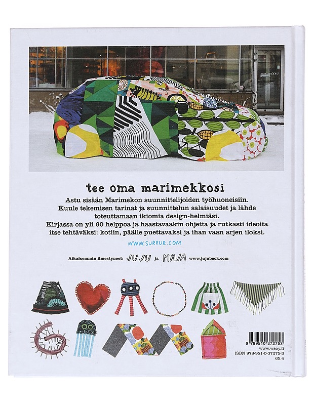 Surrur : tee oma Marimekkosi - Savio, Mari - Tietokirjat ja oppaat - 10105550035 - 1