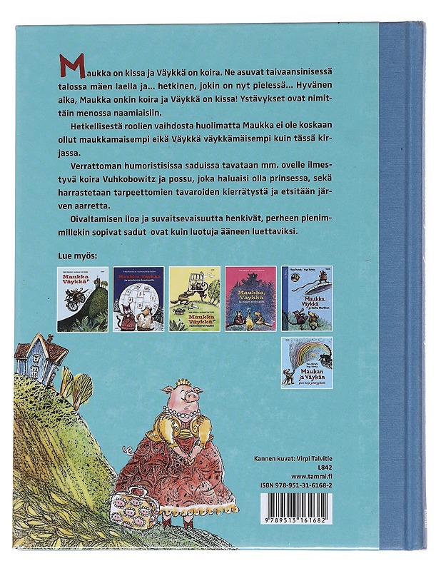 Maukan ja Väykän satukirja - Parvela, Timo - Lastenkirjat - 10105550062 - 1