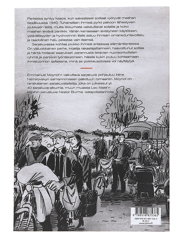 Ranskalainen sarja : myrsky kesäkuussa - Moynot, Emmanuel - Sarjakuvat - 10105550061 - 1