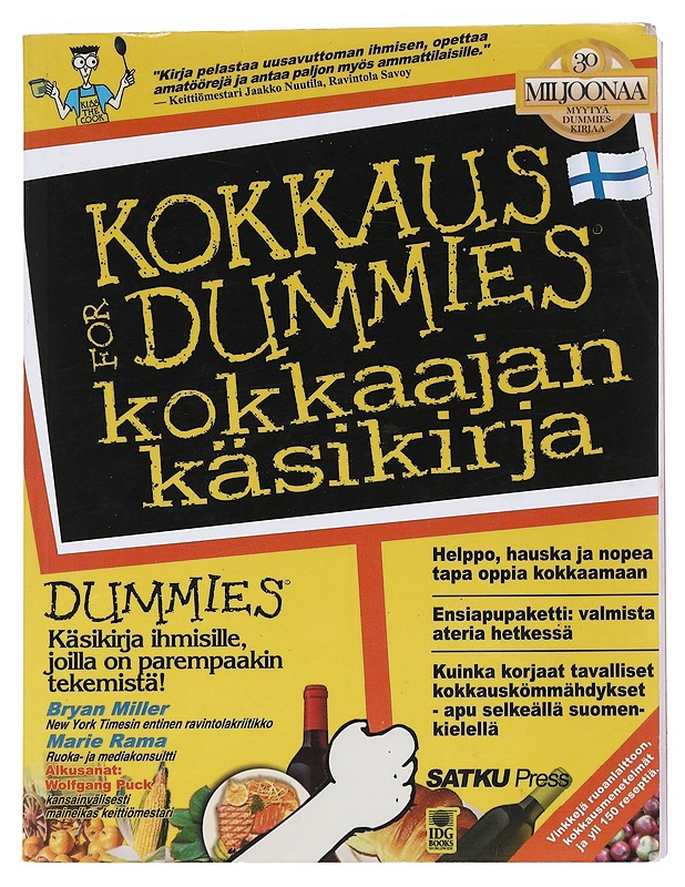 Kokkaus for dummies : kokkaajan käsikirja - Bryan Miller - Ruokakirjat - 10105550071 - 0