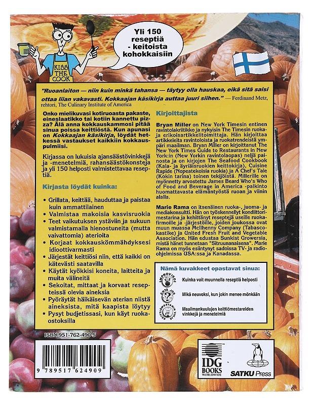 Kokkaus for dummies : kokkaajan käsikirja - Bryan Miller - Ruokakirjat - 10105550071 - 1