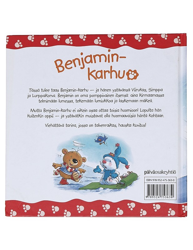 Benjamin-karhu haluaa mukaan! - Freedman, Claire - Lastenkirjat - 10105550099 - 1