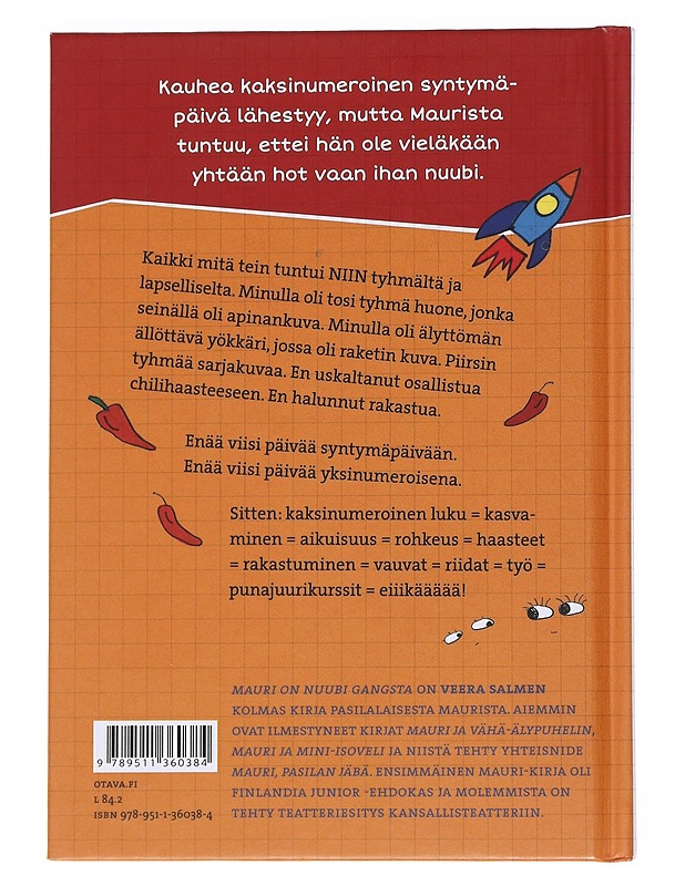 Mauri on nuubi gangsta - Salmi, Veera - Lastenkirjat - 10105550101 - 1