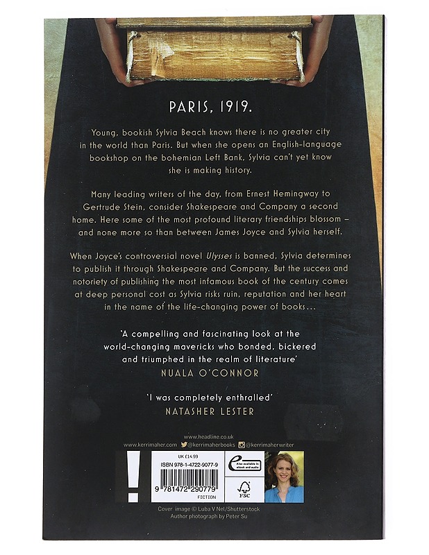 The Paris Bookseller -Kerri Maher - Romaanit ja novellit - 10105550104 - 1