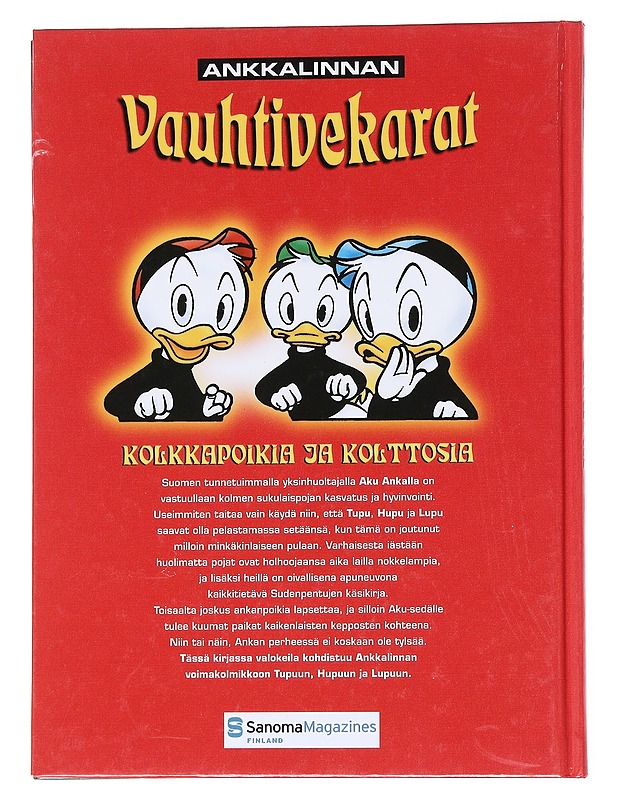 Ankkalinnan vauhtivekarat - Sarjakuvat - 10105550116 - 1