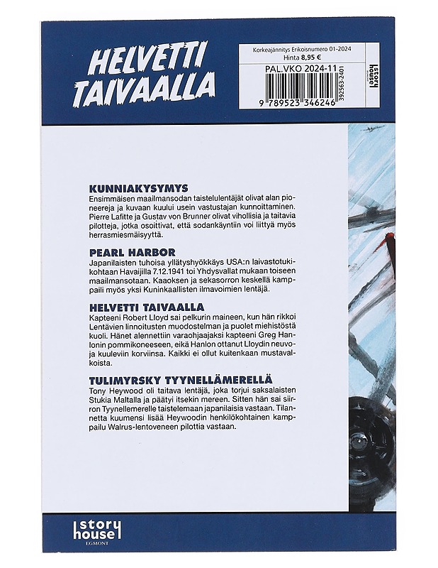 Korkeajännitys Erikoisnumero 01/2024: Siivet - Antti Marttinen - Sarjakuvat - 10105550161 - 1