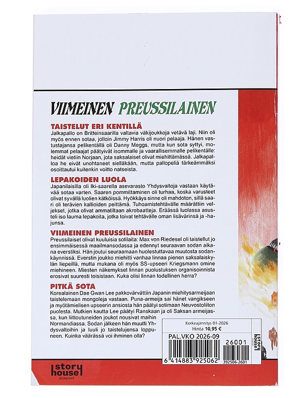 Korkeajännitys Erikoisnumero 01/2026: Viimeinen Preussilainen - Jukka Torvinen - Sarjakuvat - 10105550180 - 1