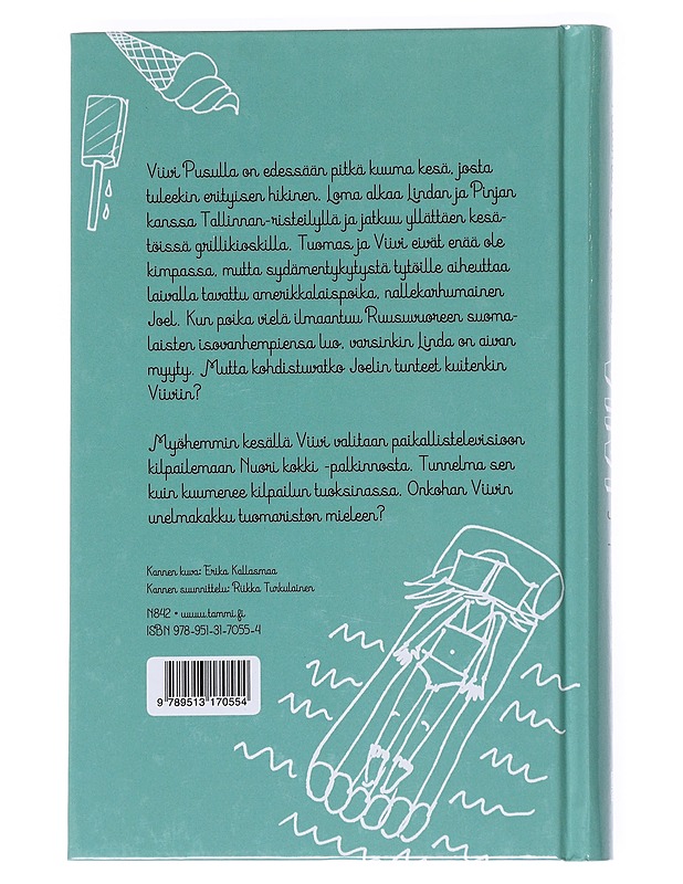 Viivi ja pitkä kuuma kesä - Tittamari Marttinen - Nuorten kirjat - 10105550183 - 1