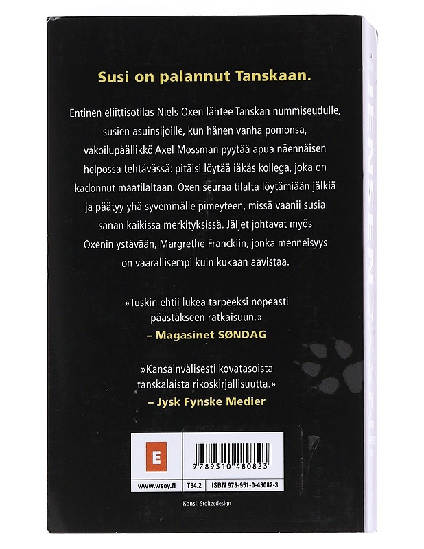 Ihmiselle susi - Jensen, Jens Henrik - Jännitys ja dekkarit - 10105550206 - 1