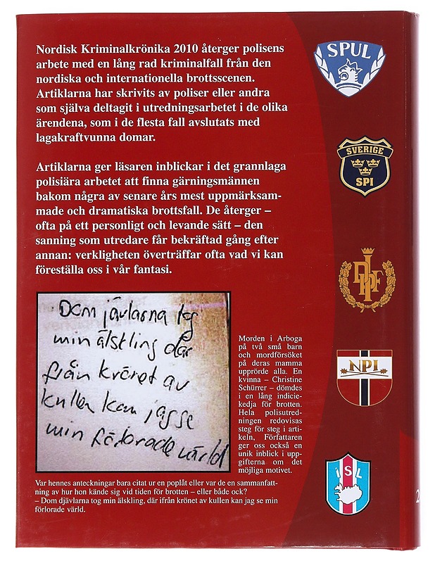 Nordisk kriminalkrönika 2010 - Historiakirjat - 10105550234 - 1