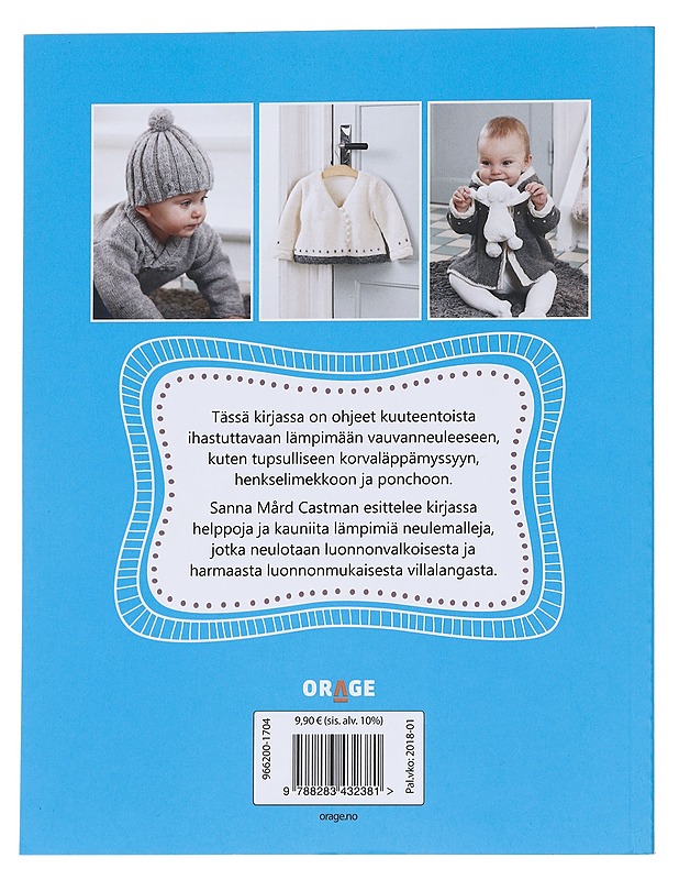 Lämpimiä neuleita pikkuisille - Sanna Mård Castman - Ompelu - 10105550237 - 1