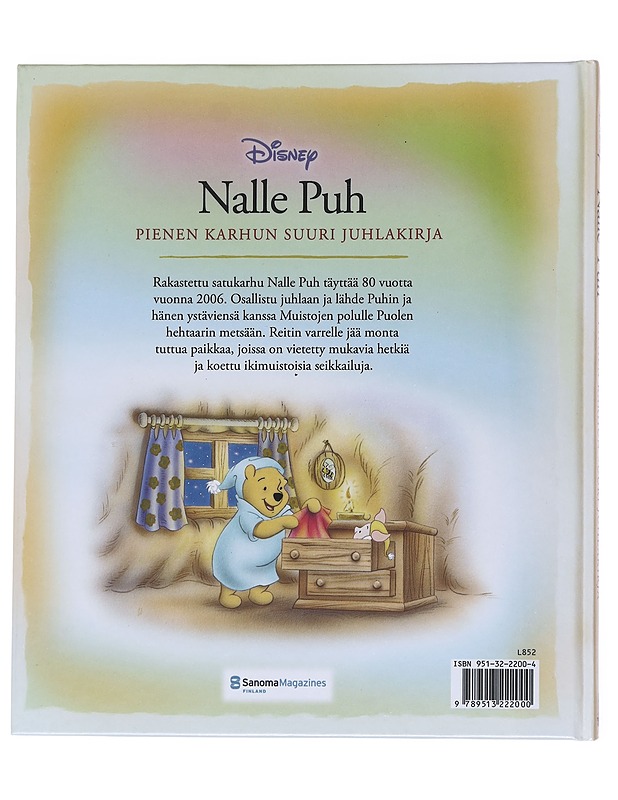 Nalle Puh : pienen karhun suuri juhlakirja - Disney, Walt - Lastenkirjat - 10105550259 - 1