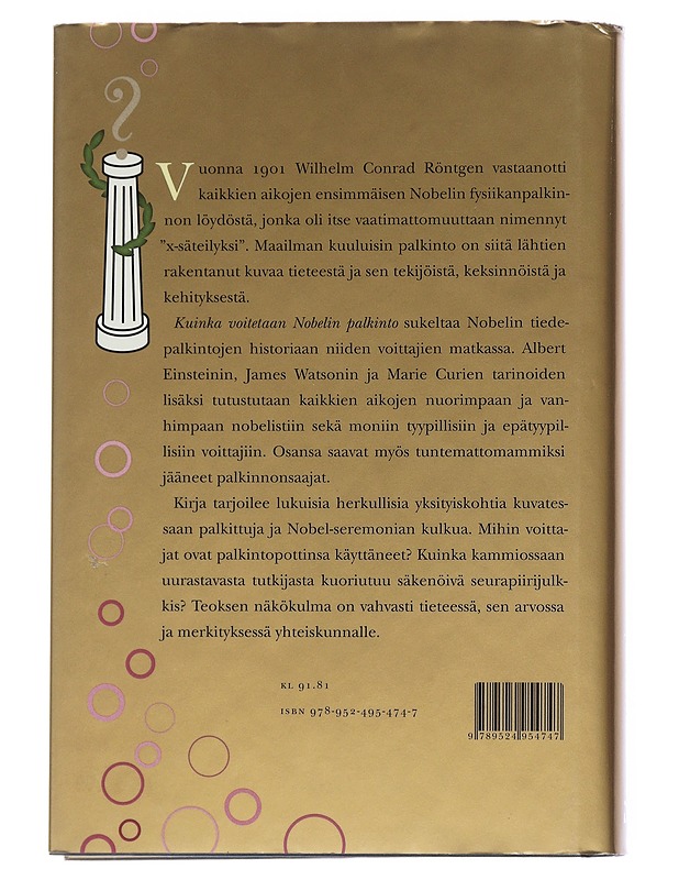 Kuinka voitetaan Nobelin palkinto - Bucchi, Massimiano - Historiakirjat - 10105550267 - 1