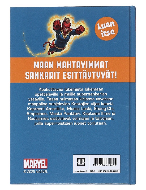 Avengers / Tässä tulevat Kostajat - Macri, Thomas - Lastenkirjat - 10105550296 - 1
