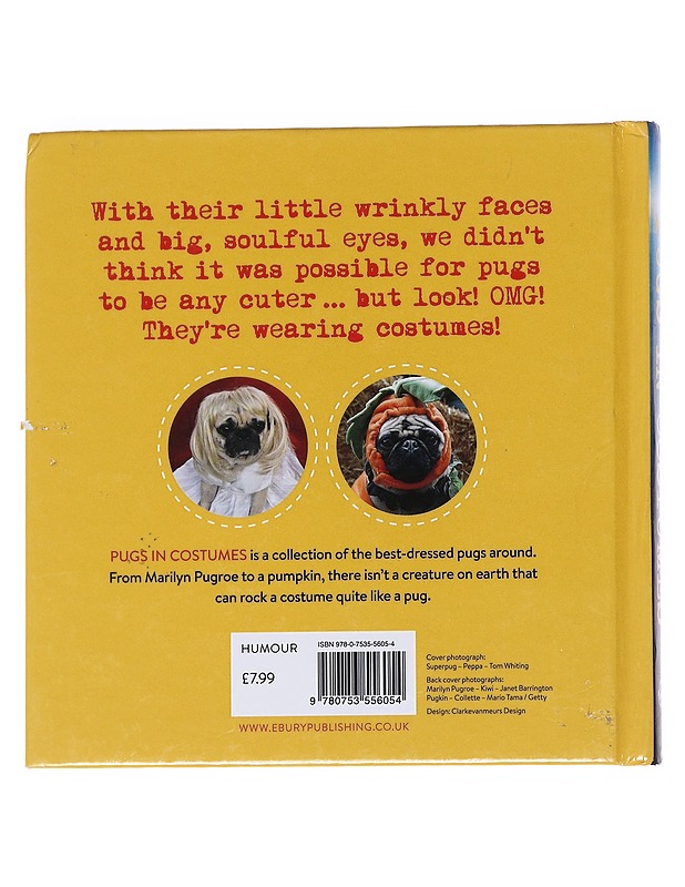 Pugs In costumes -  Virginia Woof  - Tietokirjat ja oppaat - 10105550318 - 1