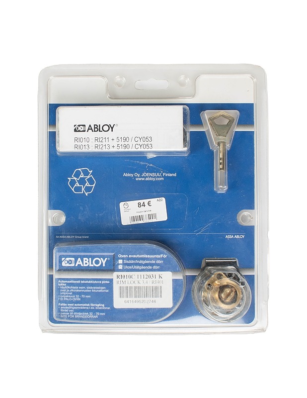 ASSA ABLOY avain- ja lukkosarja - Rakennustarvikkeet - 10105550319 - 1