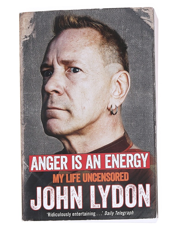 Anger is an Energy / My life Uncensored -John Lydon - Romaanit ja novellit - 10105550326 - 0