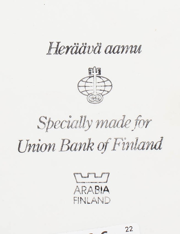 ARABIA Heräävä aamu seinälaatta - Designsuosikit - 10105550348 - 3