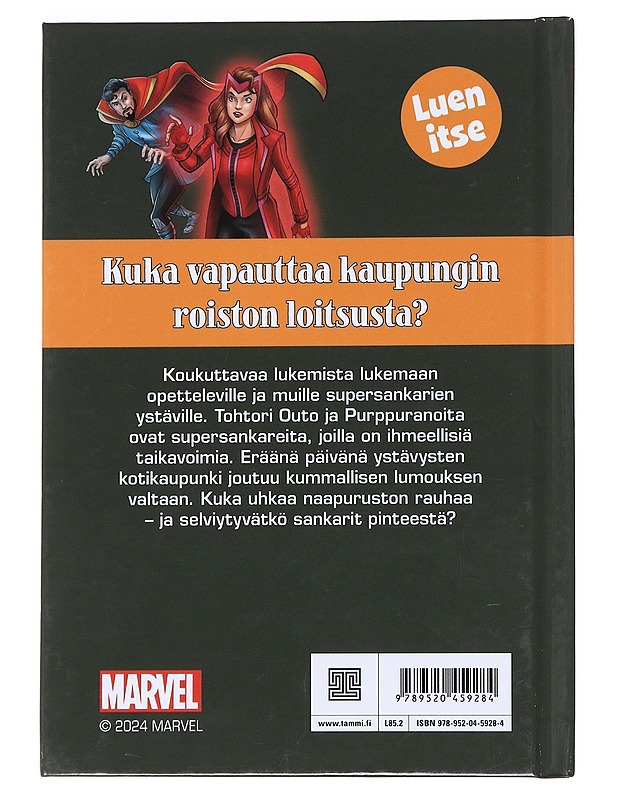 Avengers / Tässä tulevat Tohtori Outo ja Purppuranoita - Juhlin, Emeli - Lastenkirjat - 10105550356 - 1
