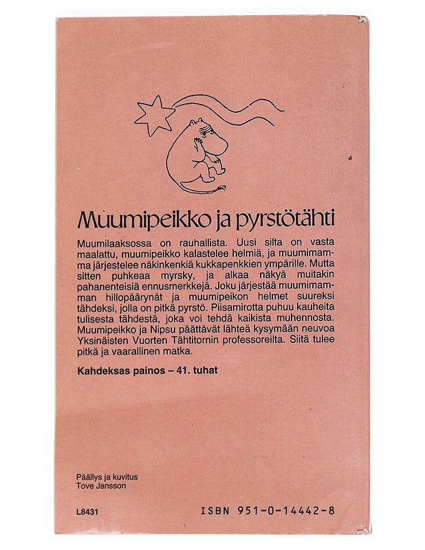 Muumipeikko ja pyrstötähti - Jansson, Tove - Lastenkirjat - 10105550413 - 1