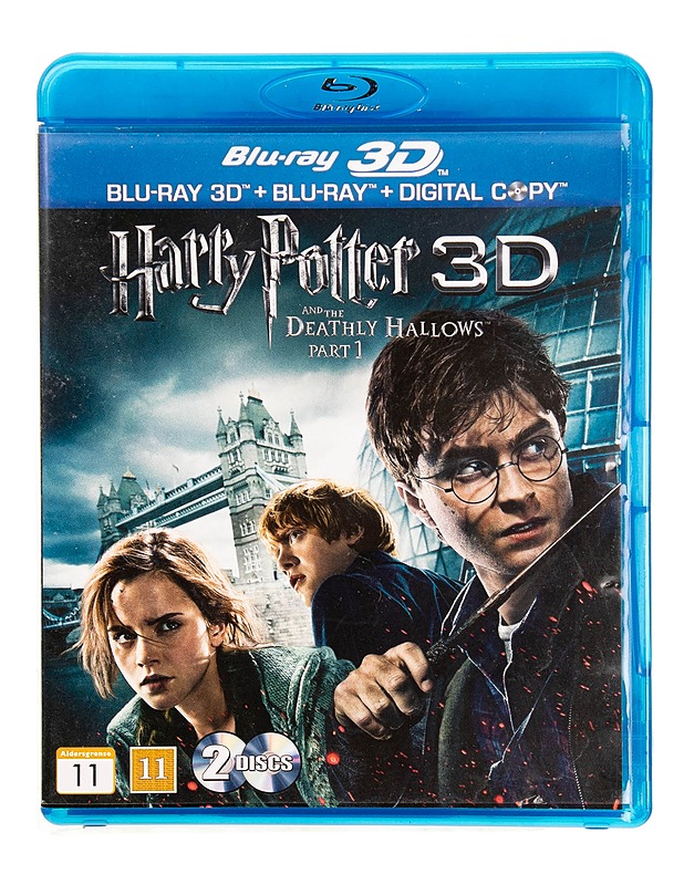 Harry Potter ja kuoleman varjelukset - osa 1 - Blu-ray - Blu-ray-levyt - 10105550436 - 0