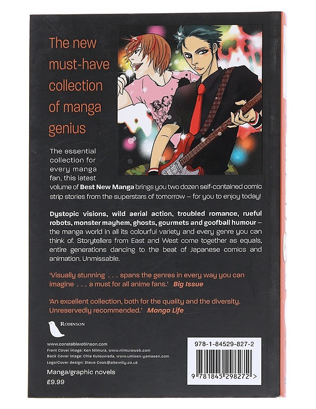 The mammoth book of best new manga 3 - Ilya - Sarjakuvat - 10105550450 - 1