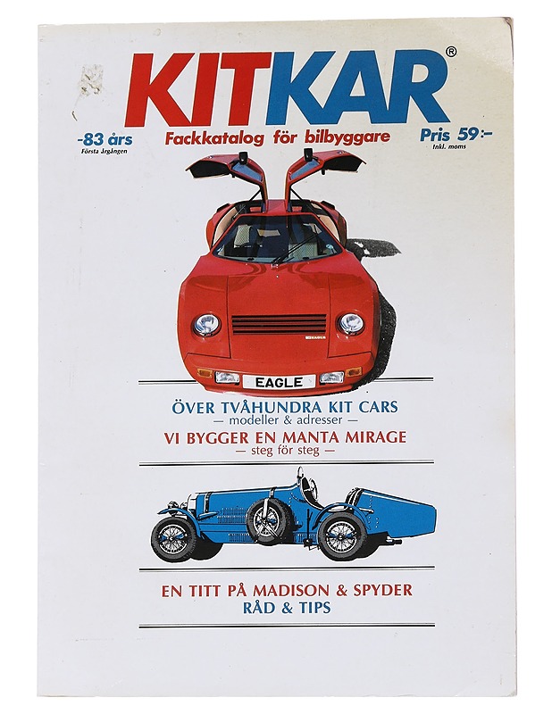 KITKAR: Fackkatalog för bilbyggare -BFGoodrich CO. - Tietokirjat - 10105550449 - 0