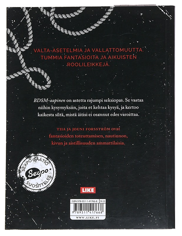 K18 BDSM-aapinen - Forsström, Tiia - Tietokirjat ja oppaat - 10105550454 - 1