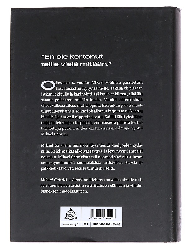 Mikael Gabriel : alasti - Vanha-Majamaa, Anton - Elämäkerrat ja muistelmat - 10105550455 - 1