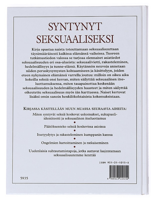 Syntynyt seksuaaliseksi : joka naisen opas hyvään sukupuolielämään - Quilliam, Susan - Tietokirjat ja oppaat - 10105550495 - 1