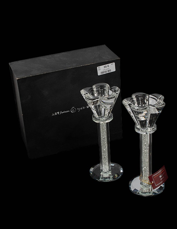 ART JUDAICA kynttilänjalat, 2 kpl - Kynttilänjalat - 10105550508 - 0