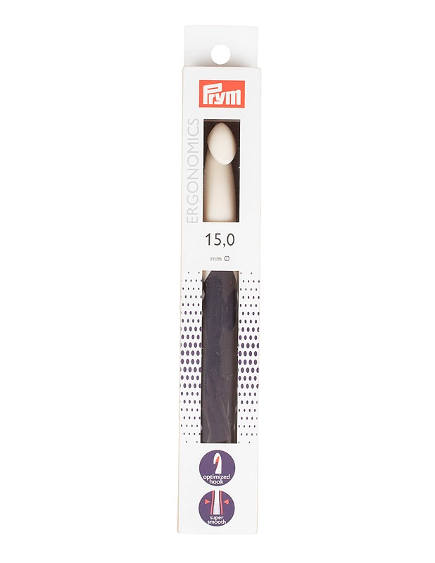 PRYM Ergonomics virkkuukoukku, 15mm - Käsityö - 10105550520 - 0