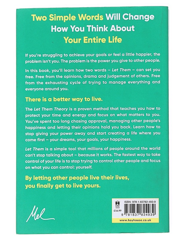 The Let Them Theory - Mel Robbins - Harrastekirjat - 10105550568 - 1
