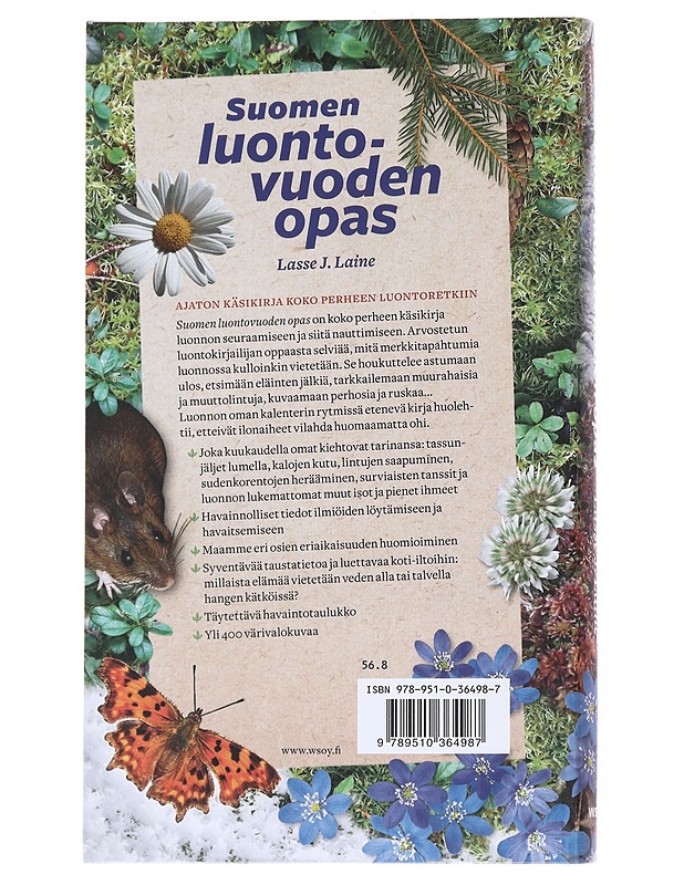 Suomen luontovuoden opas - Lasse J. Laine - Kirja lahjaksi - 10105550563 - 1