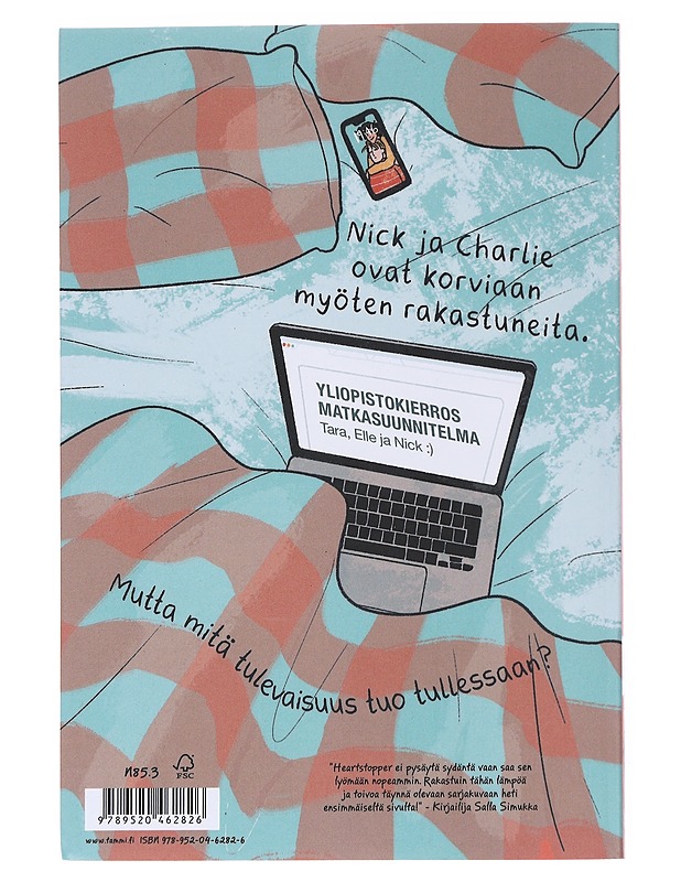 Heartstopper / Osa 5 - Oseman, Alice - Sarjakuvat - 10105550587 - 1