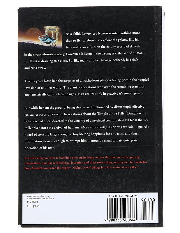 Fallen Dragon - Peter F. Hamilton - Fantasia- ja scifi - 10105550644 - 1