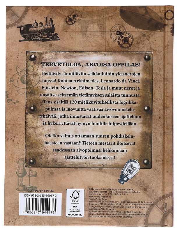 Keksijänerojen Logiikkapulmat -Philip Kiefer - Tietokirjat ja oppaat - 10105550680 - 1