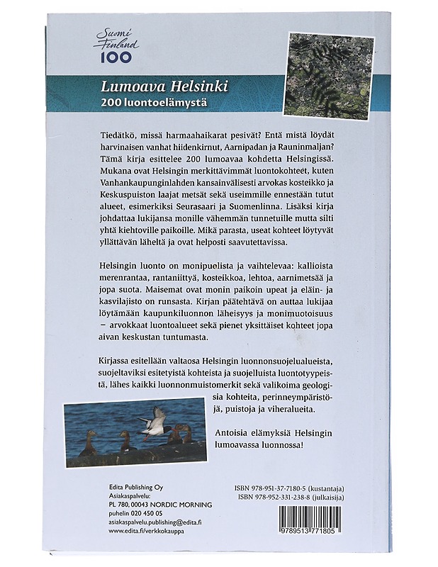 Lumoava Helsinki : 200 luontoelämystä - Jussi Helimäki - Tietokirjat ja oppaat - 10105550694 - 1