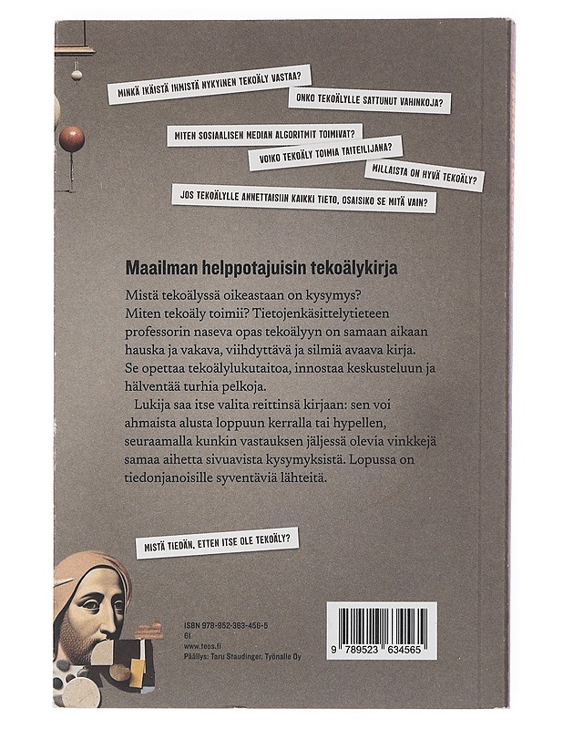 Mitä tekoäly on? : 100 kysymystä ja vastausta - Hannu Toivonen - Tietokirjat ja oppaat - 10105550695 - 1