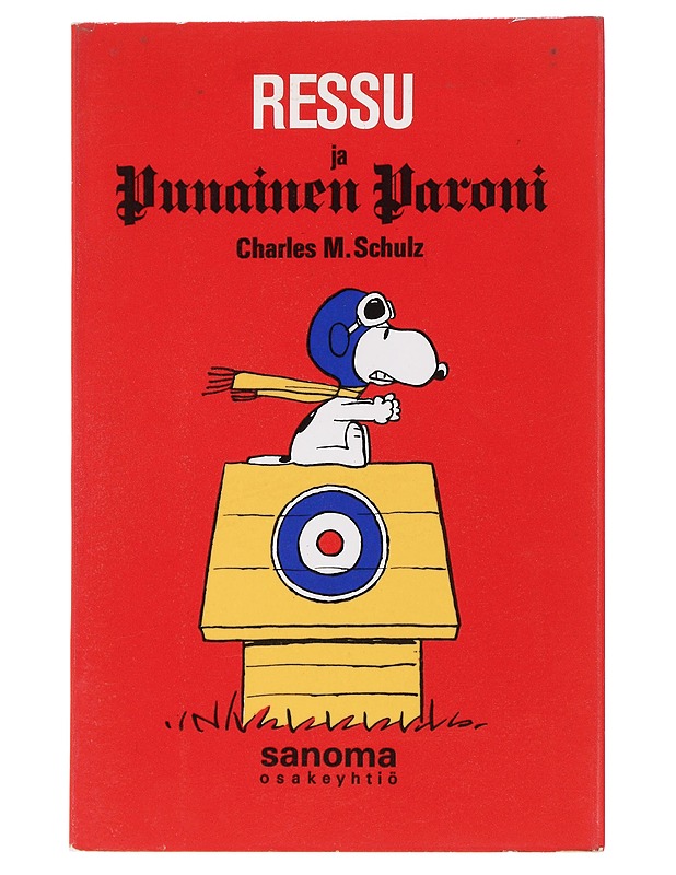  Ressu ja punainen paroni - Schulz, Charles M. - Lastenkirjat - 10105550719 - 0