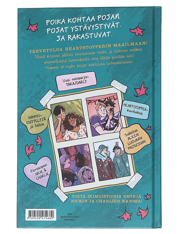 Heartstopper-käsikirja - Oseman, Alice - Elämäkerrat ja muistelmat - 10105550720 - 1