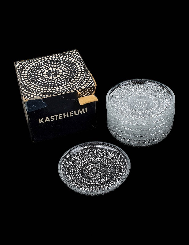 ARABIA Kastehelmi lautanen, 8,5 cm - 6 kpl - Designsuosikit - 10105550744 - 0