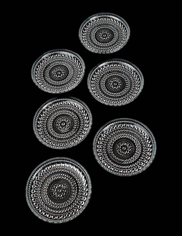 ARABIA Kastehelmi lautanen, 8,5 cm - 6 kpl - Designsuosikit - 10105550744 - 1