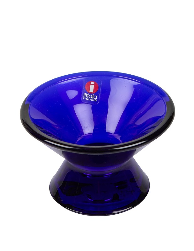 IITTALA Kartio kynttilänjalka - koboltinsininen - Designsuosikit - 10105550754 - 0