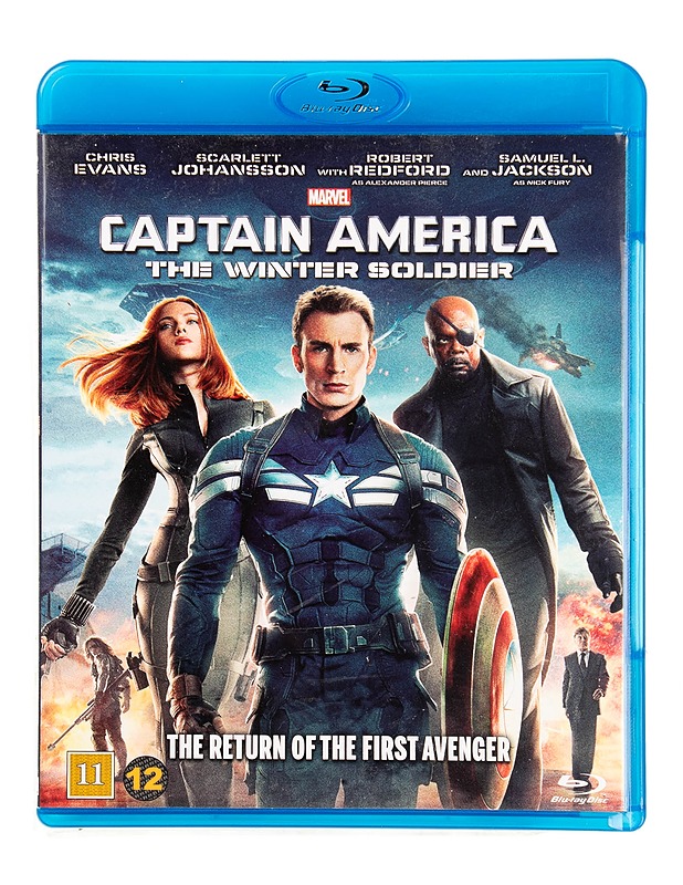 Marvel Studios : Captain America ; The Winter Soldier - Blu-ray - Blu-ray-levyt - 10105550766 - 0